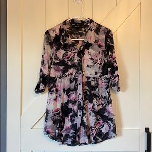Style & co floral top